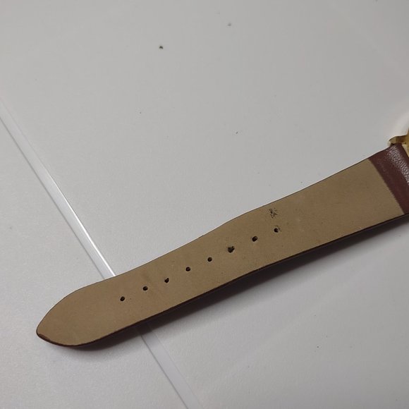 Brown And Gold Tone Map Watch - Picture 11 of 12